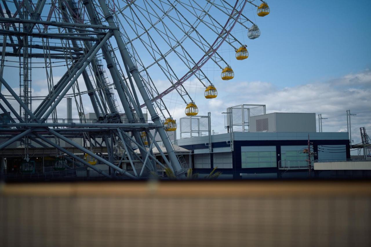 Konjakuso Osaka Tempozan "Ikesu" Projection M Apping Spa Konjakuso Osaka Tempozan "Takadoro" Wheel View ภายนอก รูปภาพ